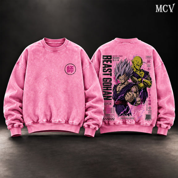 Beast Gohan Piccolo Sweatshirt - Pink