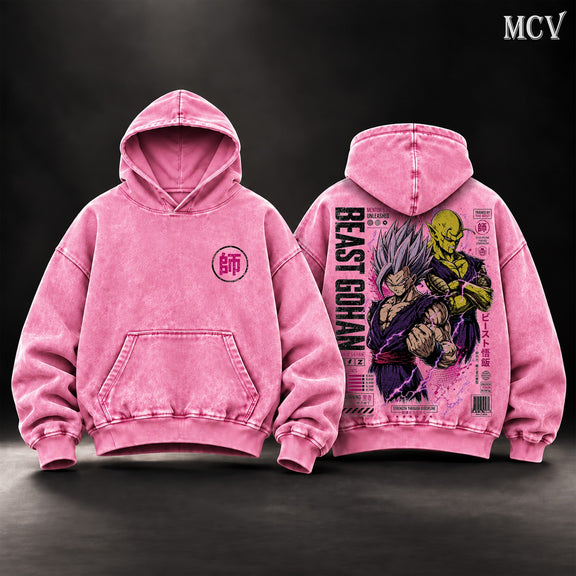Beast Gohan Piccolo Hoodie - Pink