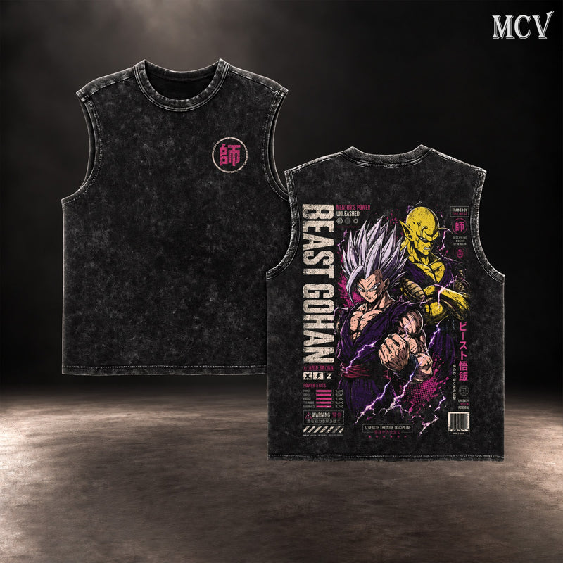 Beast Gohan Piccolo Tanktop - Black