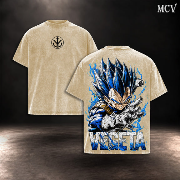 Vegeta Super Saiyan Blue T-shirt - Apricot