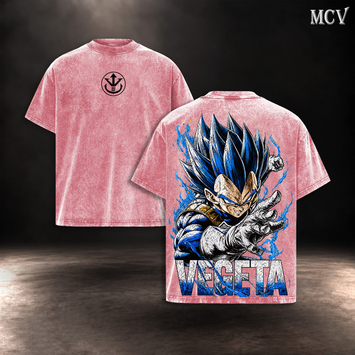 Vegeta Super Saiyan Blue T-shirt - Pink