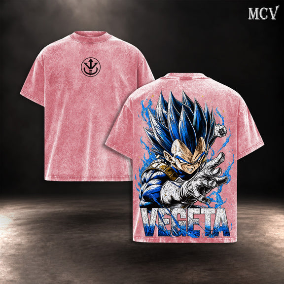 Vegeta Super Saiyan Blue T-shirt - Pink