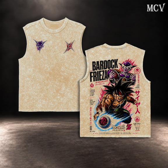 Bardock vs Frieza Tanktop - Apricot