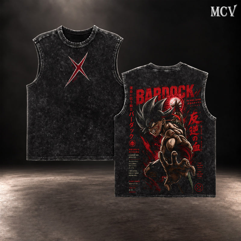Bardock Blood of Revolt Tanktop - Black