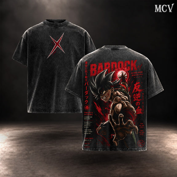 Bardock Blood of Revolt T-shirt - Black