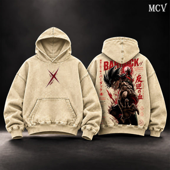 Bardock Blood of Revolt Hoodie - Apricot
