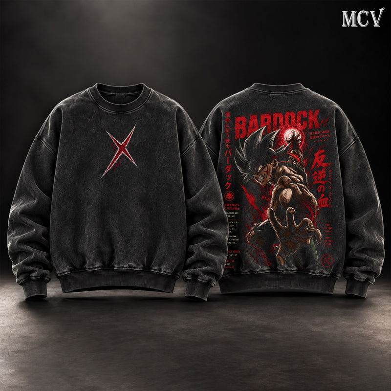 Bardock Blood of Revolt Sweatshirt - Black