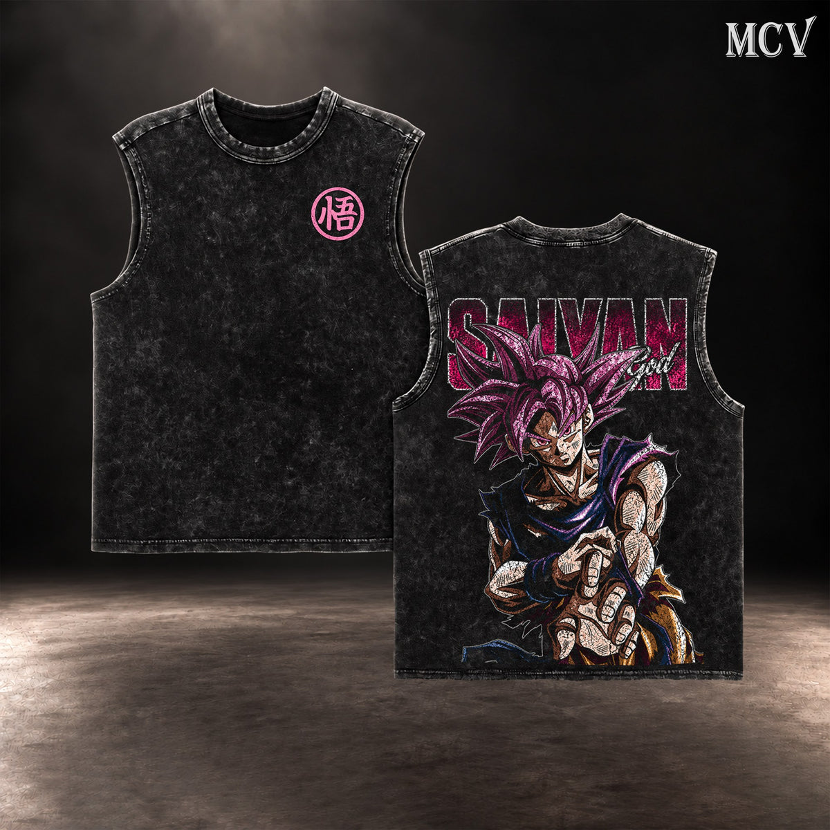 Goku Super Saiyan God Tanktop - Black