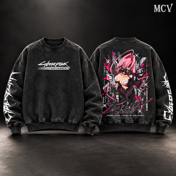 Talia Yang Cyberpunk Edgerunners 2 Sweatshirt - Black