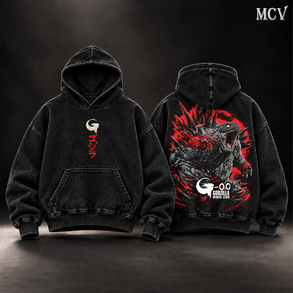 Godzilla Minus Zero Kaiju Hoodie - Black