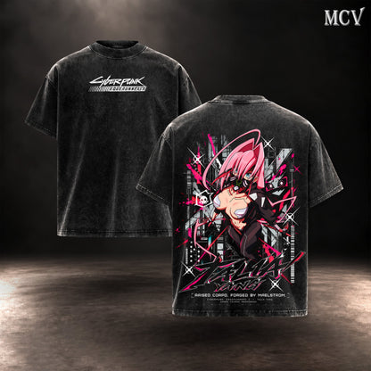 Talia Yang Cyberpunk Edgerunners 2 T-shirt - Black