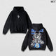 Kakashi Hatake – Naruto Shippuden – Vintage Washed Heavyweight Cotton Hoodie Anime Streetwear
