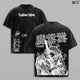 Lightning God Hajime Kashimo – Jujutsu Kaisen – Vintage Washed Heavyweight Cotton Anime Graphic T-Shirt Japanese Manga Streetwear
