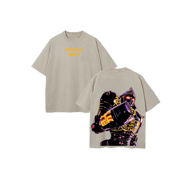 Noisy Boy -  Real Steel 2025 v2 Washed T-Shirt