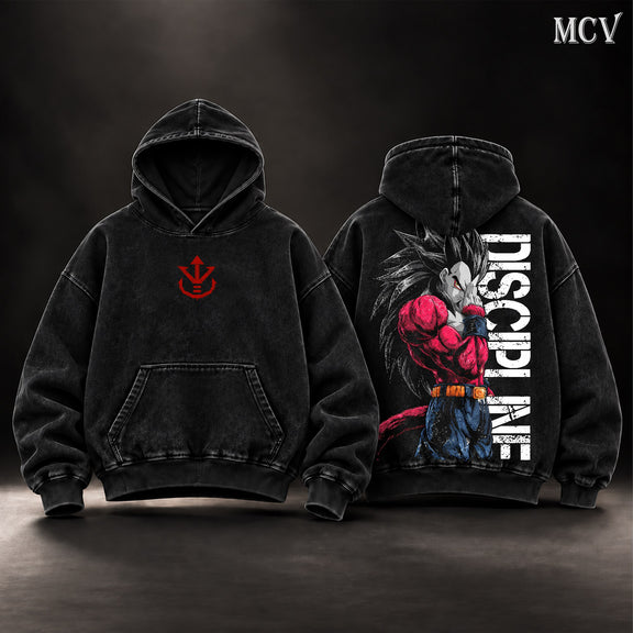 Vegeta SSJ4 Discipline Hoodie - Black