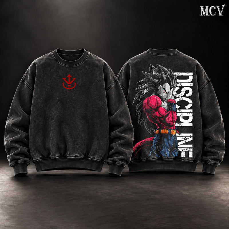 Vegeta SSJ4 Discipline Sweatshirt - Black