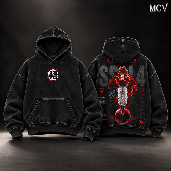 Gogeta SSJ4 Hoodie - Black