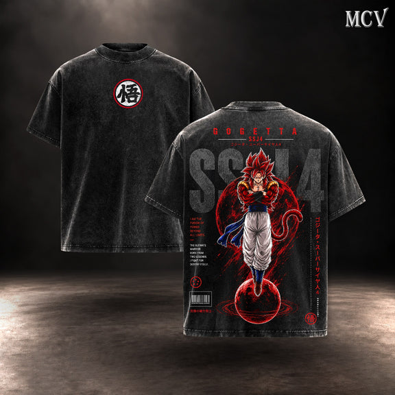 Gogeta SSJ4 T-shirt - Black