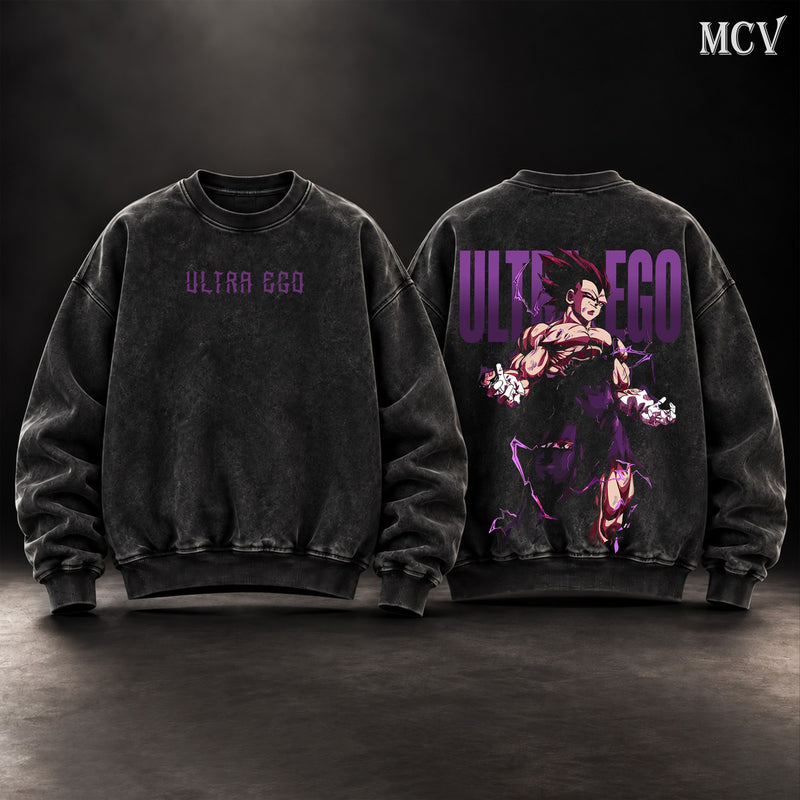 Vegeta Ultra Ego Unleashed Sweatshirt - Black