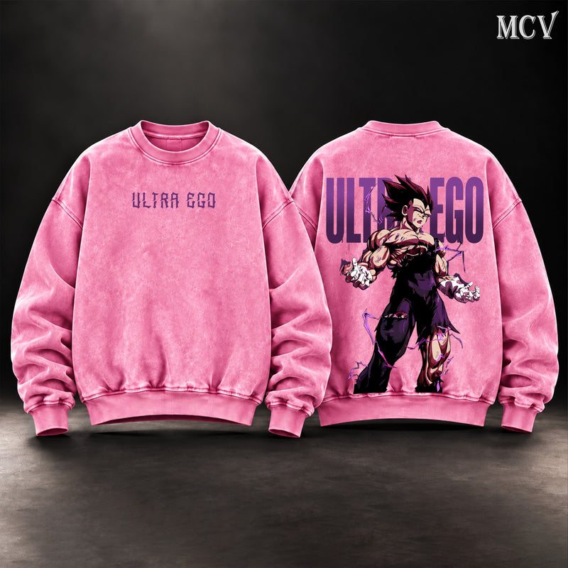 Vegeta Ultra Ego Unleashed Sweatshirt - Pink