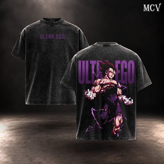 Vegeta Ultra Ego Unleashed T-shirt - Black