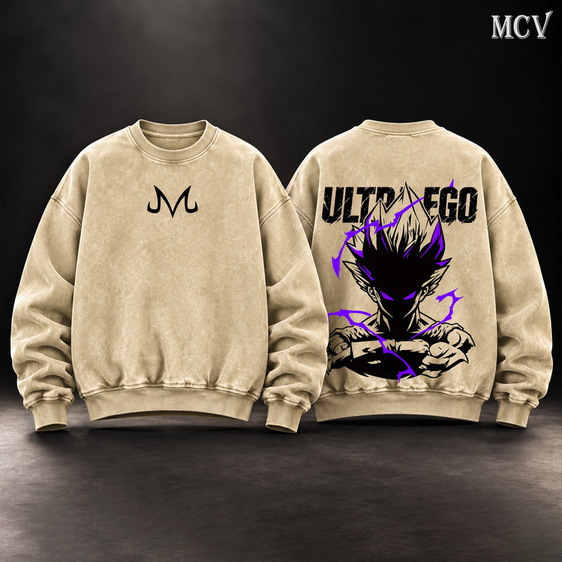 Vegeta Ultra Ego Majin Mark Sweatshirt - Apricot