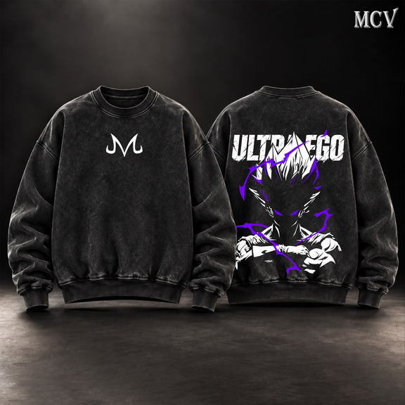 Vegeta Ultra Ego Majin Mark Sweatshirt - Black