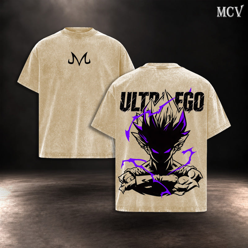Vegeta Ultra Ego Majin Mark T-shirt - Apricot