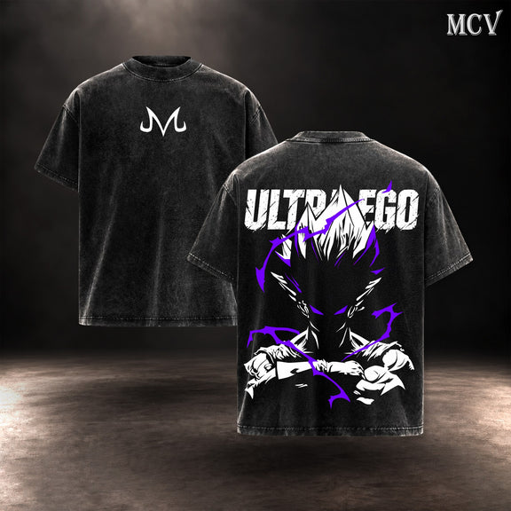 Vegeta Ultra Ego Majin Mark T-shirt - Black