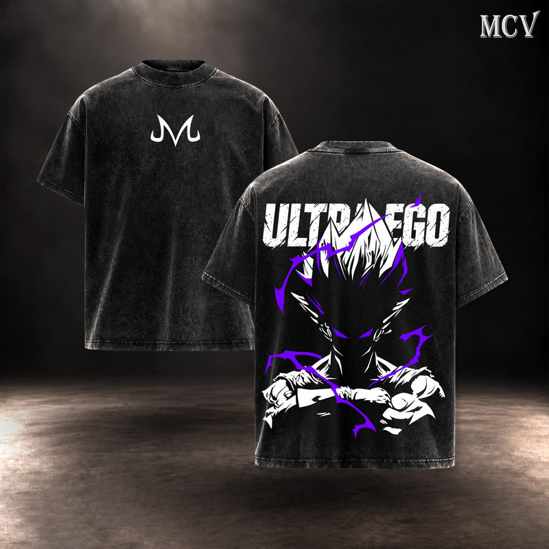 Vegeta Ultra Ego Majin Mark T-shirt - Black