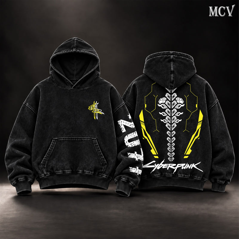 Cyberpunk 2077 Sandevistan Hoodie - Black