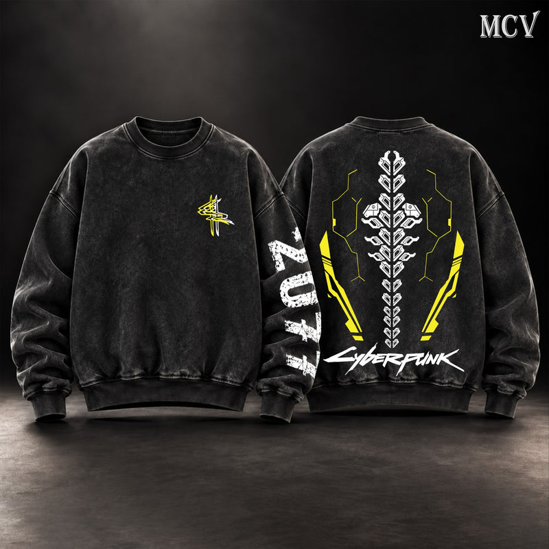 Cyberpunk 2077 Sandevistan Sweatshirt - Black