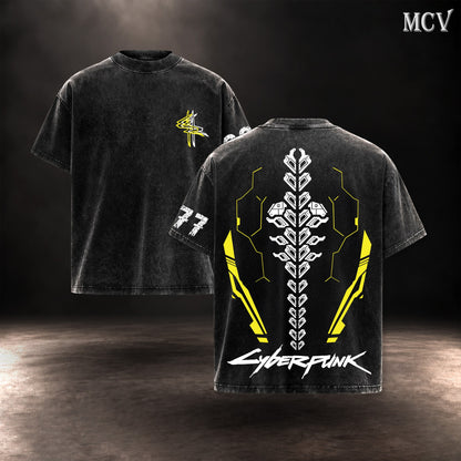 Cyberpunk 2077 Sandevistan T-shirt - Black