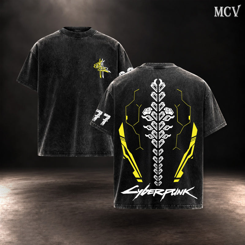 Cyberpunk 2077 Sandevistan T-shirt - Black