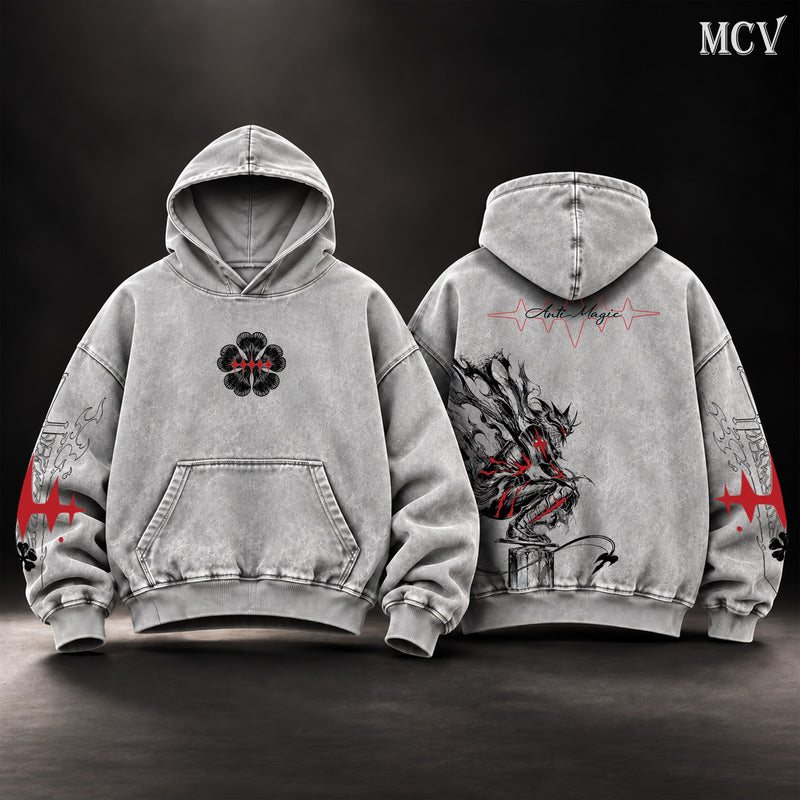 Asta Anti Magic Hoodie - Gray