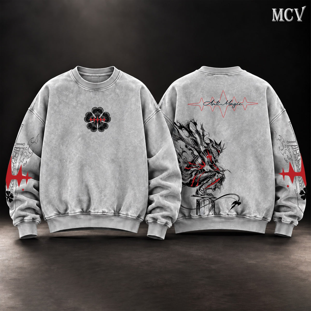 Asta Anti Magic Sweatshirt - Gray