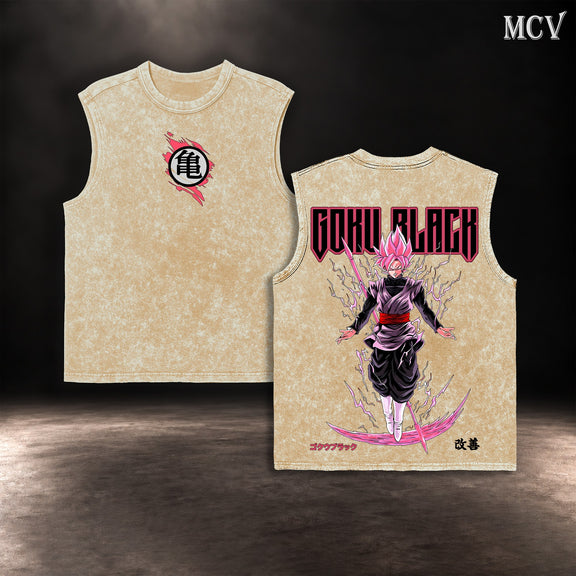 Goku Black Rose Tanktop - Apricot