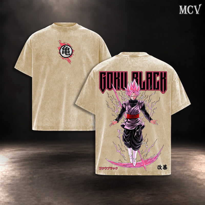 Goku Black Rose T-shirt - Apricot