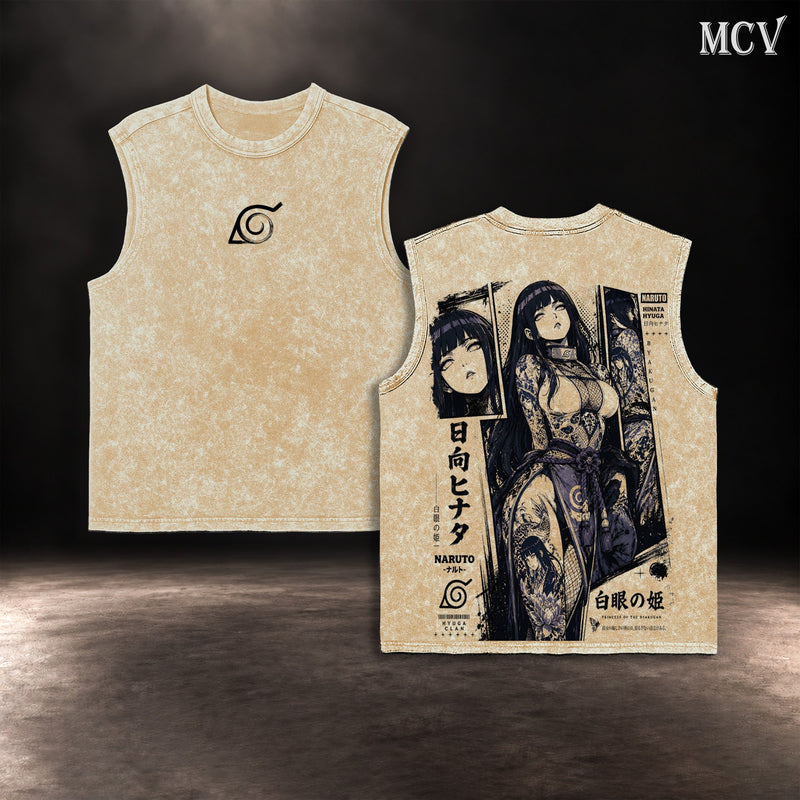 Hinata Hyuga Tanktop - Apricot