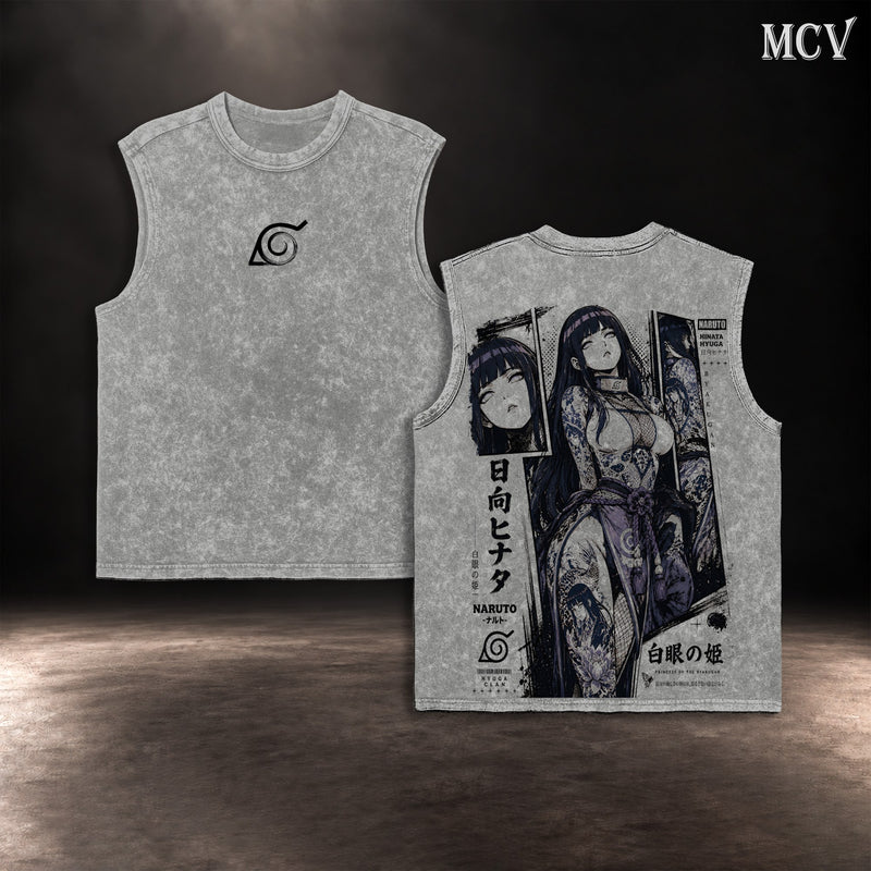 Hinata Hyuga Tanktop - Gray