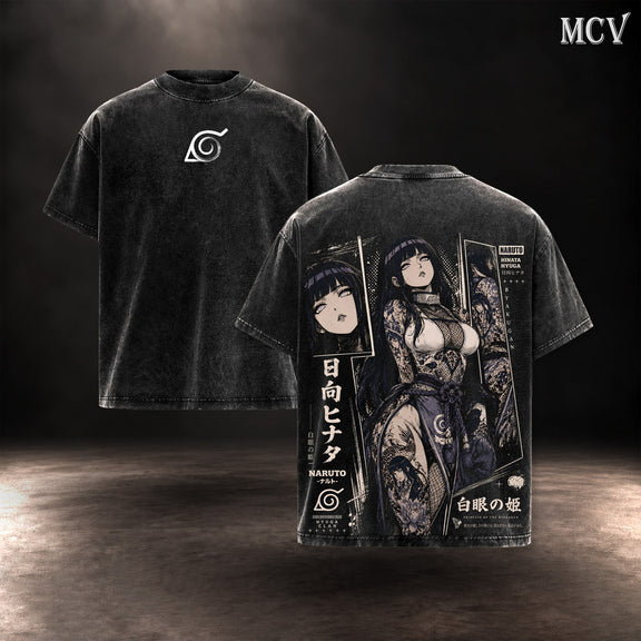 Hinata Hyuga T-shirt - Black