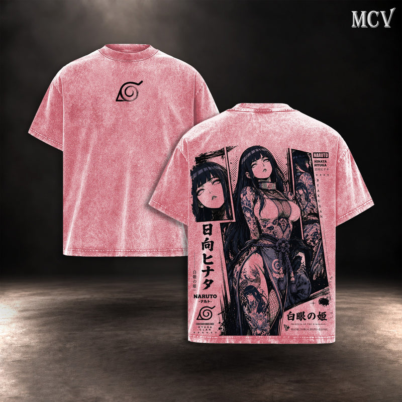 Hinata Hyuga T-shirt - Pink