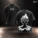 Majin Vegeta Shadow T-shirt - Black