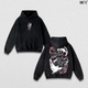Heavenly Restriction Maki Zenin – Jujutsu Kaisen – Vintage Washed Heavyweight Cotton Anime Graphic Hoodie Japanese Manga Streetwear Sweatshirt