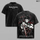 Maki Zenin – Jujutsu Kaisen – Vintage Washed Heavyweight Cotton Anime Graphic T-Shirt Japanese Manga Streetwear Tee