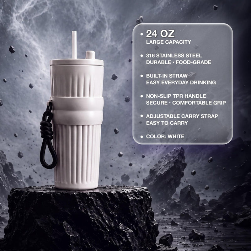 Insulated Tumbler Albedo Overlord Anime Guardian Overseer Stainless Steel 17oz 24oz 30oz Double Wall Vacuum Travel Mug Hot Cold Coffee Cup Gift for Overlord Fans