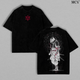 Rogue Uchiha Sasuke – Naruto Shippuden – Vintage Washed Heavyweight Cotton Anime Graphic T-Shirt Japanese Manga Streetwear