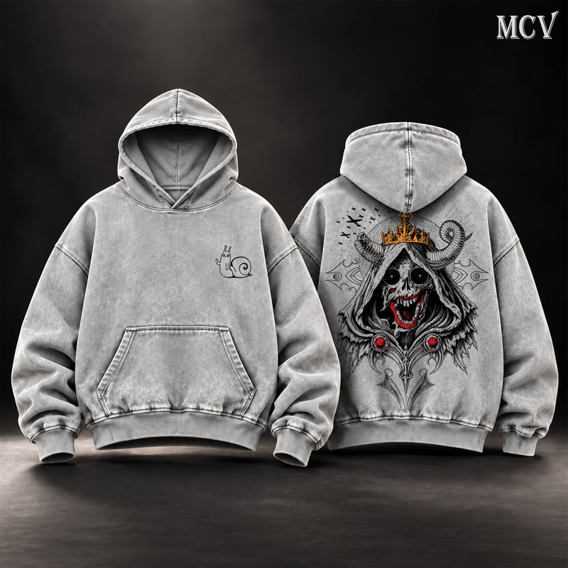 The Lich Adventure Time Hoodie - Gray