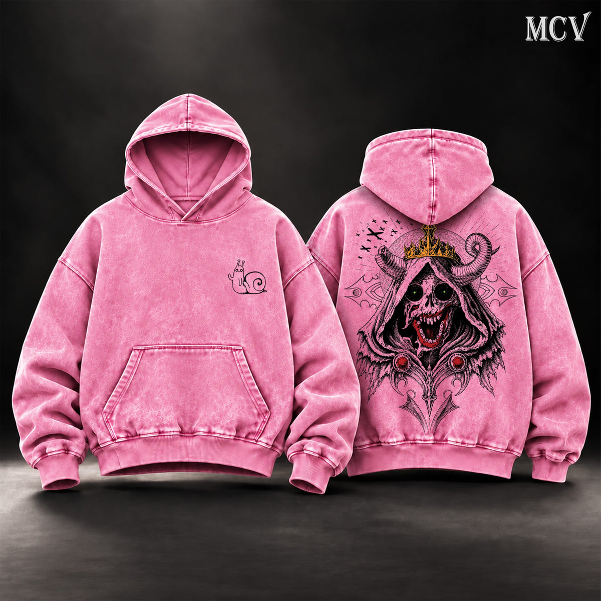 The Lich Adventure Time Hoodie - Pink