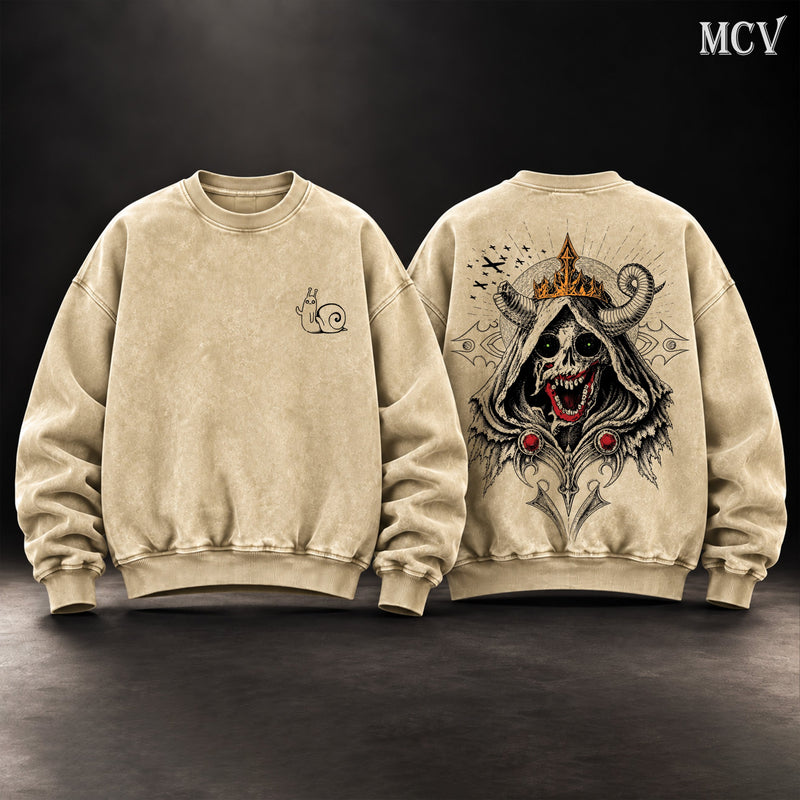 The Lich Adventure Time Sweatshirt - Apricot